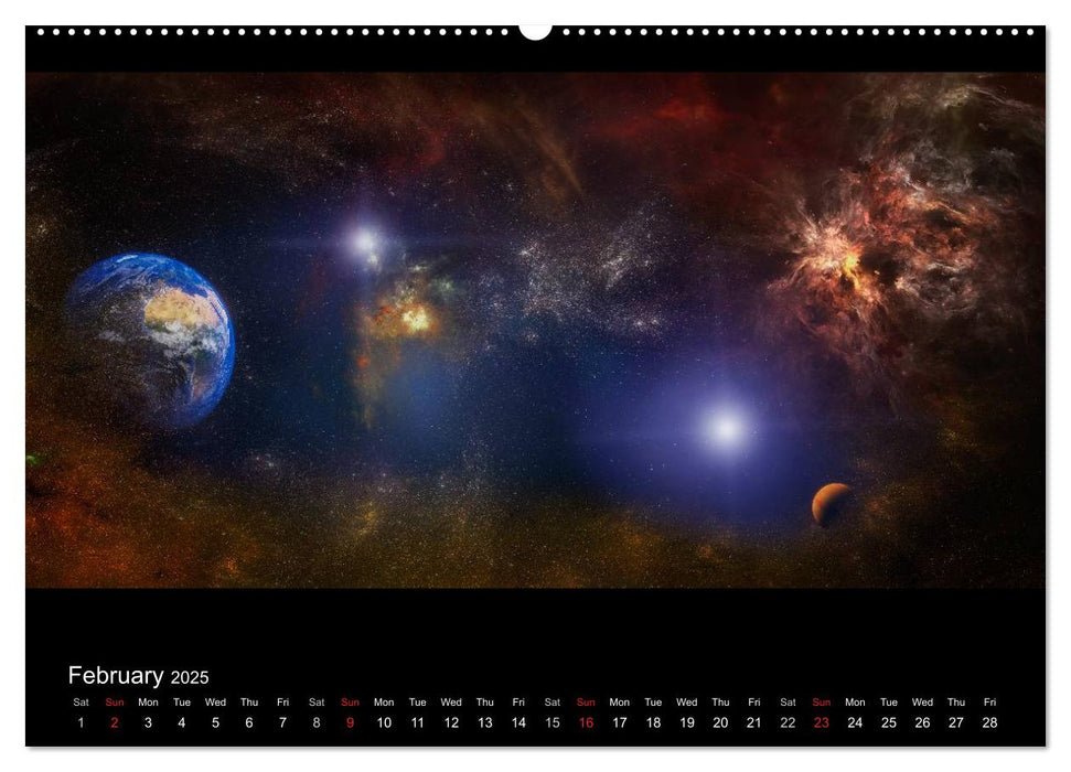 Cosmic panoramas (CALVENDO Premium-Calendar 2025)