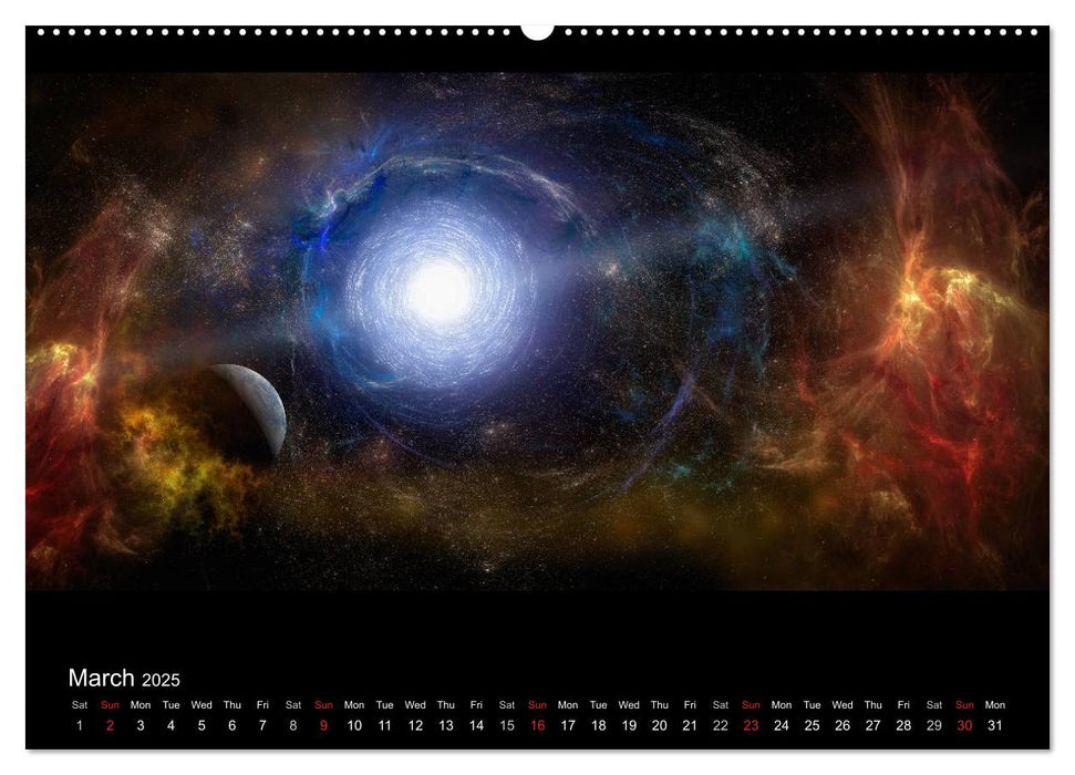 Cosmic panoramas (CALVENDO Premium-Calendar 2025)