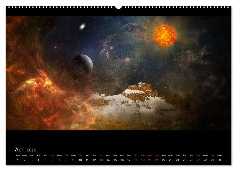 Cosmic panoramas (CALVENDO Premium-Calendar 2025)