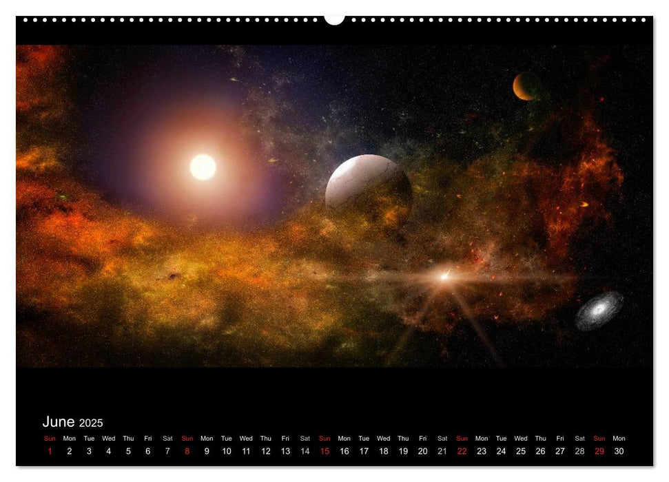 Cosmic panoramas (CALVENDO Premium-Calendar 2025)