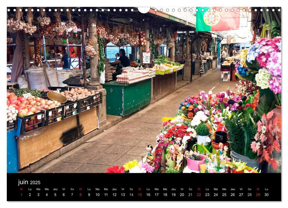 Porto, Dolce Vita à Portuguesa (CALVENDO Calendrier mensuel 2025)