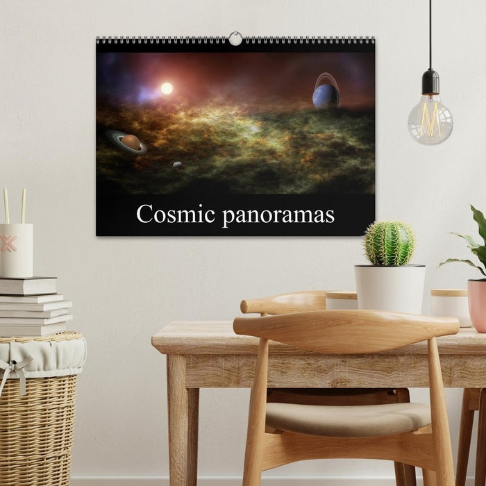 Cosmic panoramas (CALVENDO Monthly Calendar 2025)