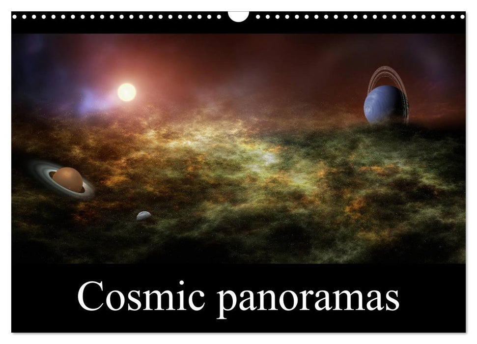 Cosmic panoramas (CALVENDO Monthly Calendar 2025)