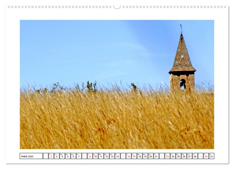 Terre du Larzac (CALVENDO Calendrier supérieur 2025)