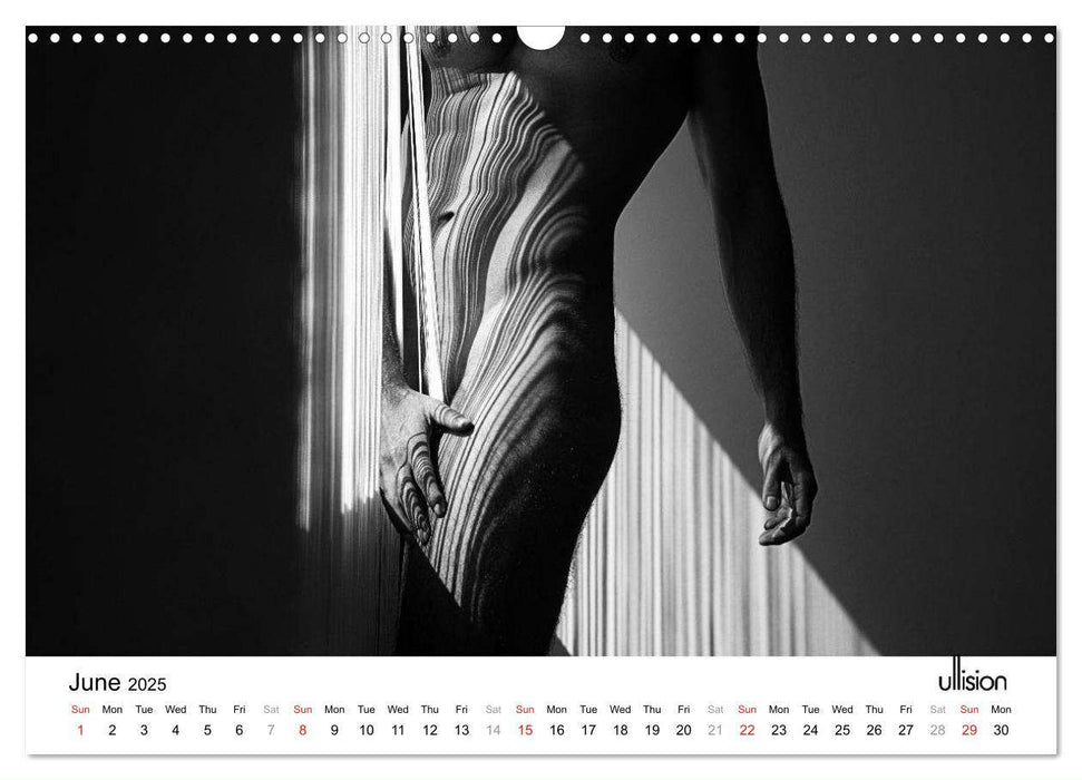 Male Nude Art (CALVENDO Monthly Calendar 2025)