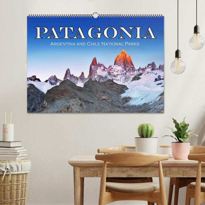 Patagonia, Argentina and Chile National Parks (CALVENDO Monthly Calendar 2025)