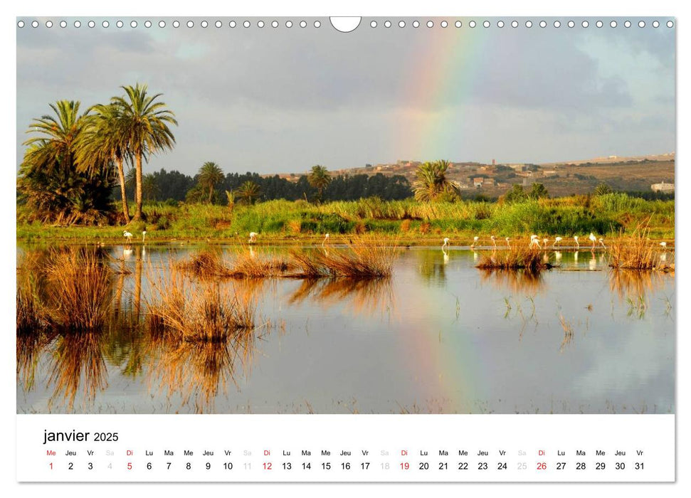 Maroc Au fil de l'eau (CALVENDO Calendrier mensuel 2025)