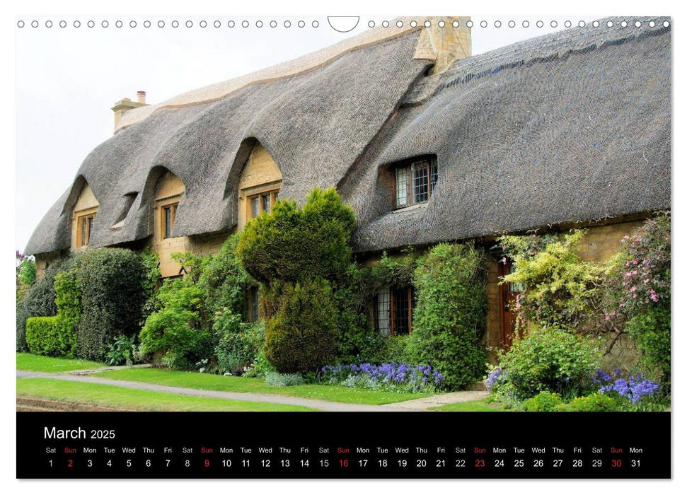 Cotswold Towns (CALVENDO Monthly Calendar 2025)