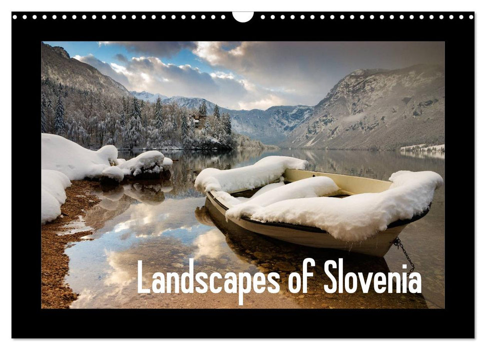 Landscapes of Slovenia (CALVENDO Monthly Calendar 2025)