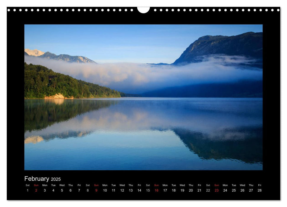 Landscapes of Slovenia (CALVENDO Monthly Calendar 2025)