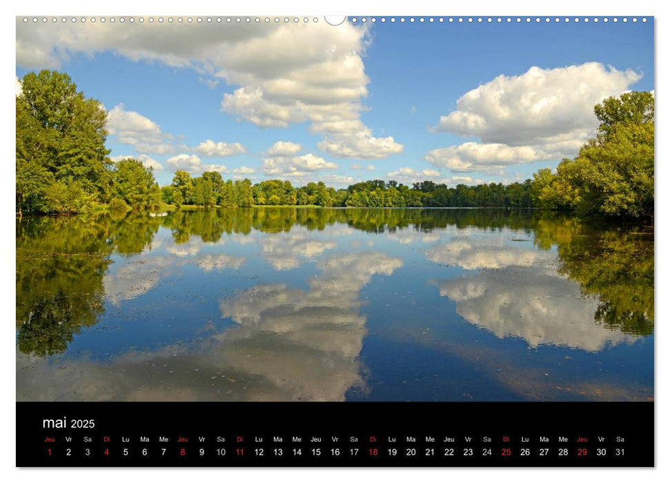 La vallée de la Dordogne (CALVENDO Calendrier supérieur 2025)