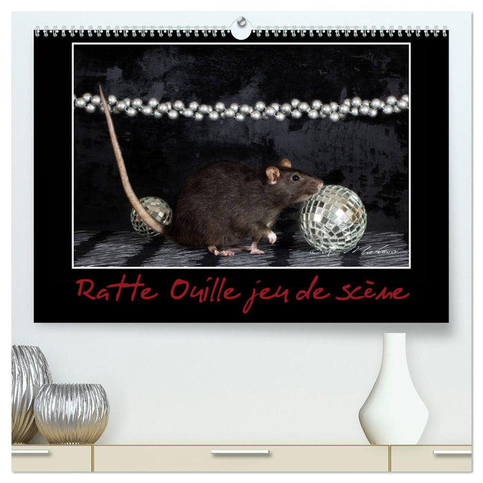 Ratte Ouille jeu de scène (CALVENDO Calendrier supérieur 2025)