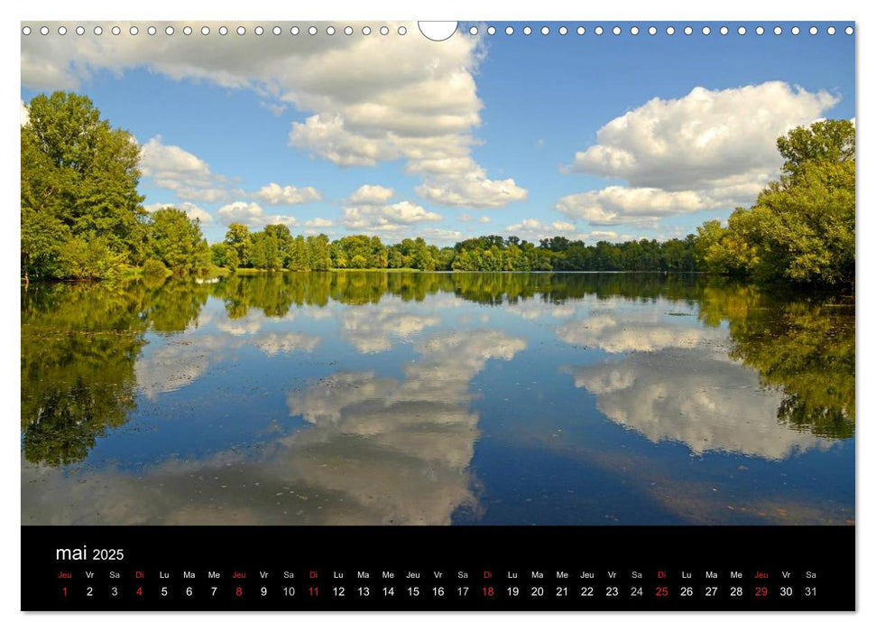 La vallée de la Dordogne (CALVENDO Calendrier mensuel 2025)