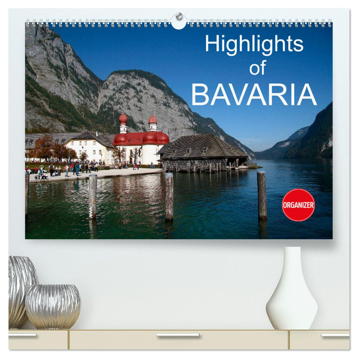 Highlights of Bavaria (CALVENDO Premium-Calendar 2025)