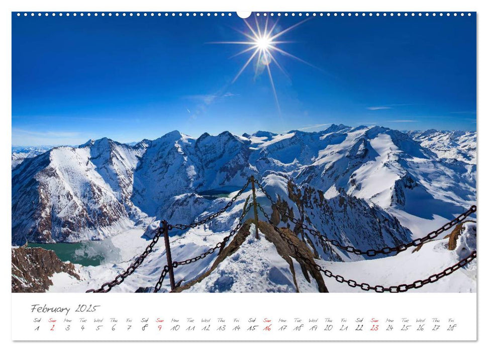 Landscapes from Austria in the 4 seasons (CALVENDO Premium-Calendar 2025)