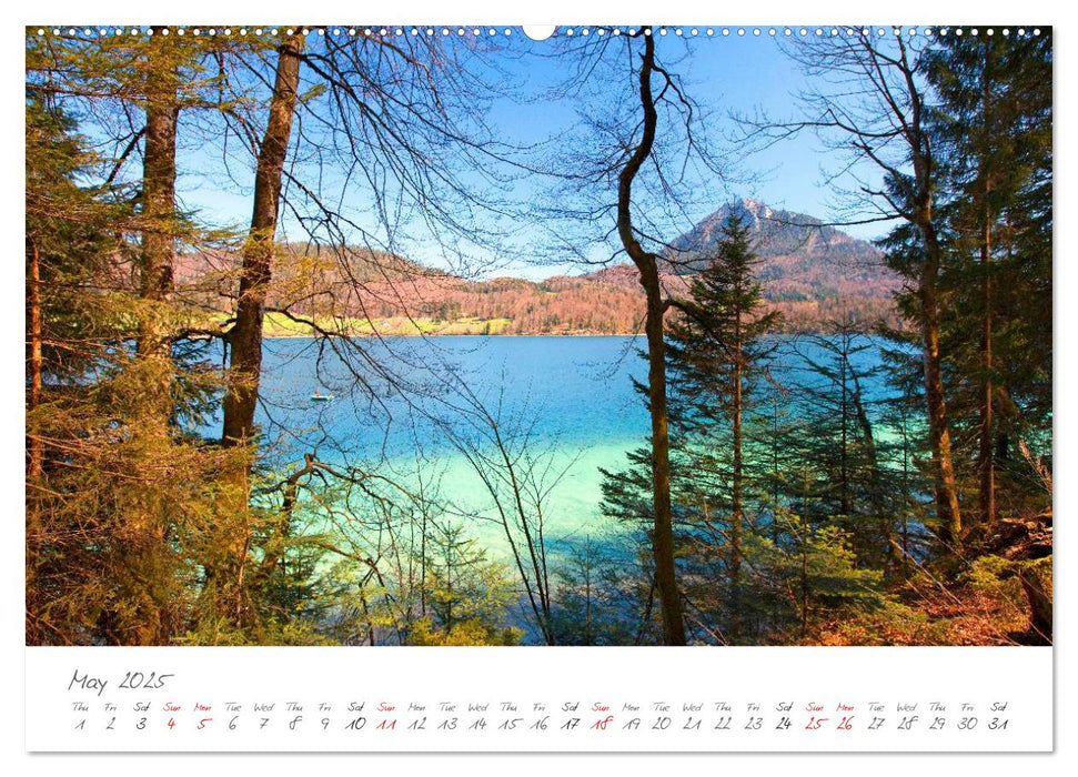 Landscapes from Austria in the 4 seasons (CALVENDO Premium-Calendar 2025)