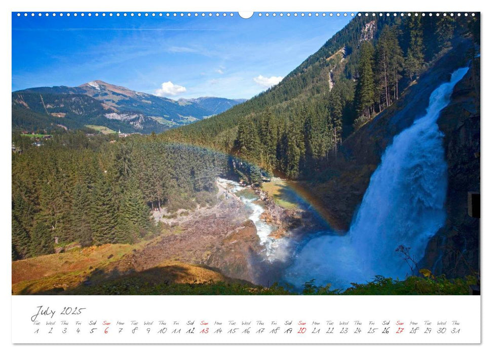 Landscapes from Austria in the 4 seasons (CALVENDO Premium-Calendar 2025)