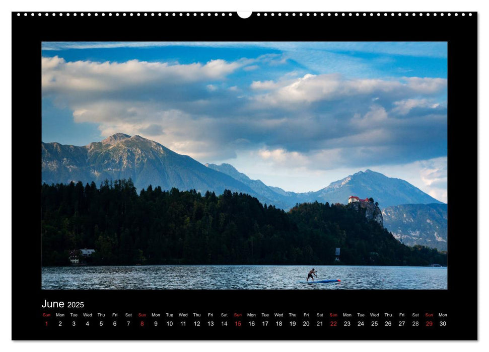 Lake Bled Slovenia (CALVENDO Premium-Calendar 2025)