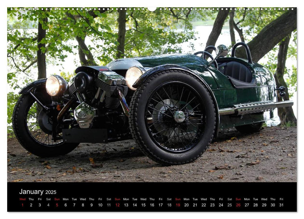 Morgan, the last real sports car (CALVENDO Premium-Calendar 2025)