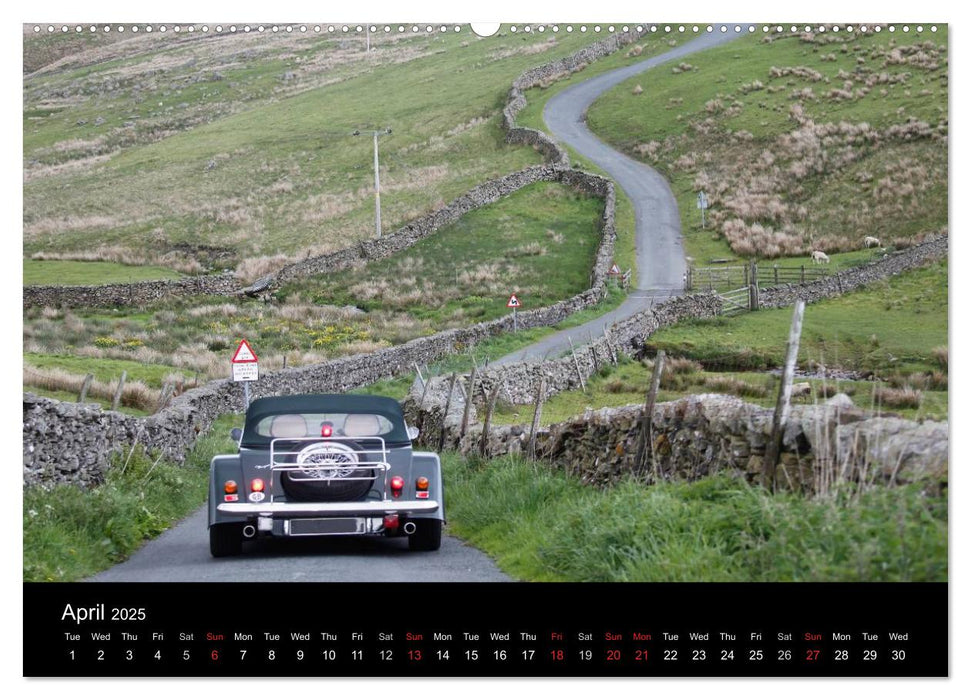 Morgan, the last real sports car (CALVENDO Premium-Calendar 2025)