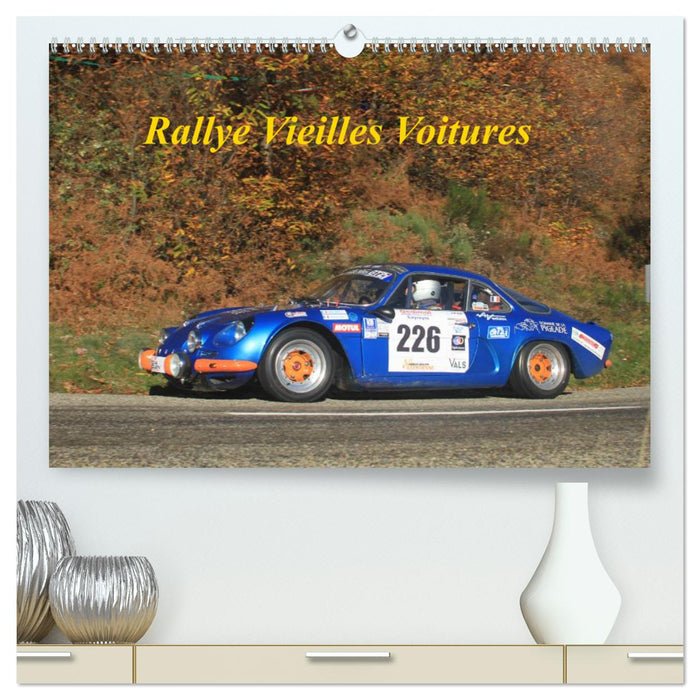 Rallye Vieilles Voitures (CALVENDO Calendrier supérieur 2025)