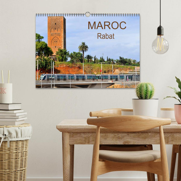 MAROC Rabat (CALVENDO Calendrier mensuel 2025)