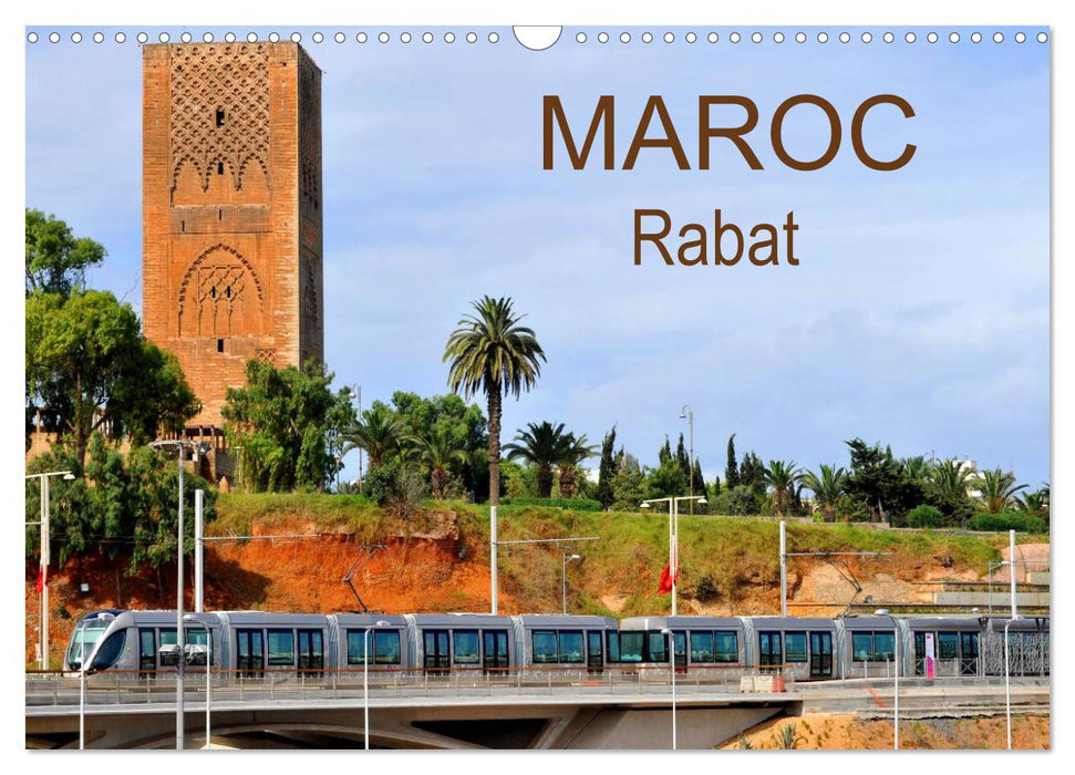 MAROC Rabat (CALVENDO Calendrier mensuel 2025)