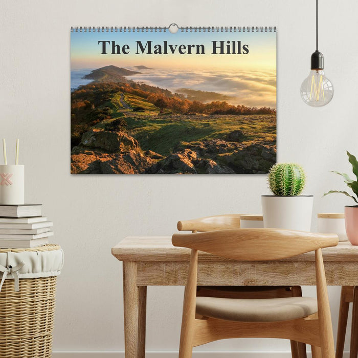 The Malvern Hills (CALVENDO Monthly Calendar 2025)