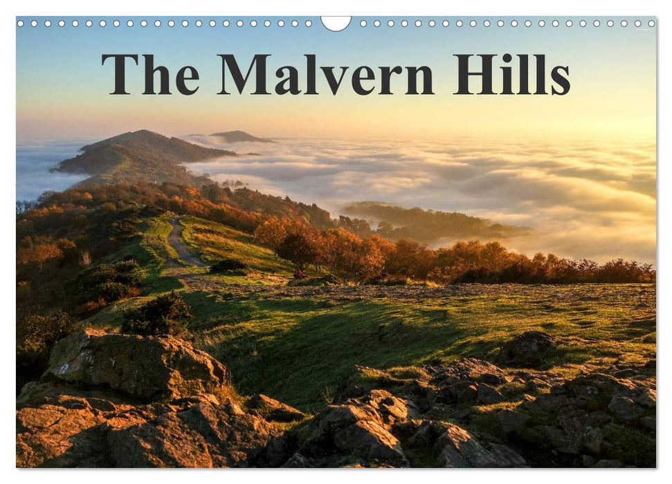 The Malvern Hills (CALVENDO Monthly Calendar 2025)