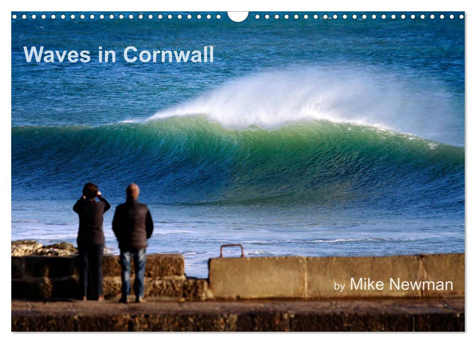 Waves in Cornwall (CALVENDO Monthly Calendar 2025)