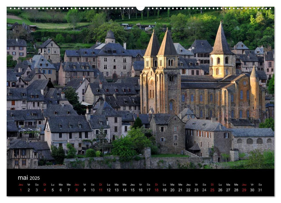 Occitanie (CALVENDO Calendrier supérieur 2025)