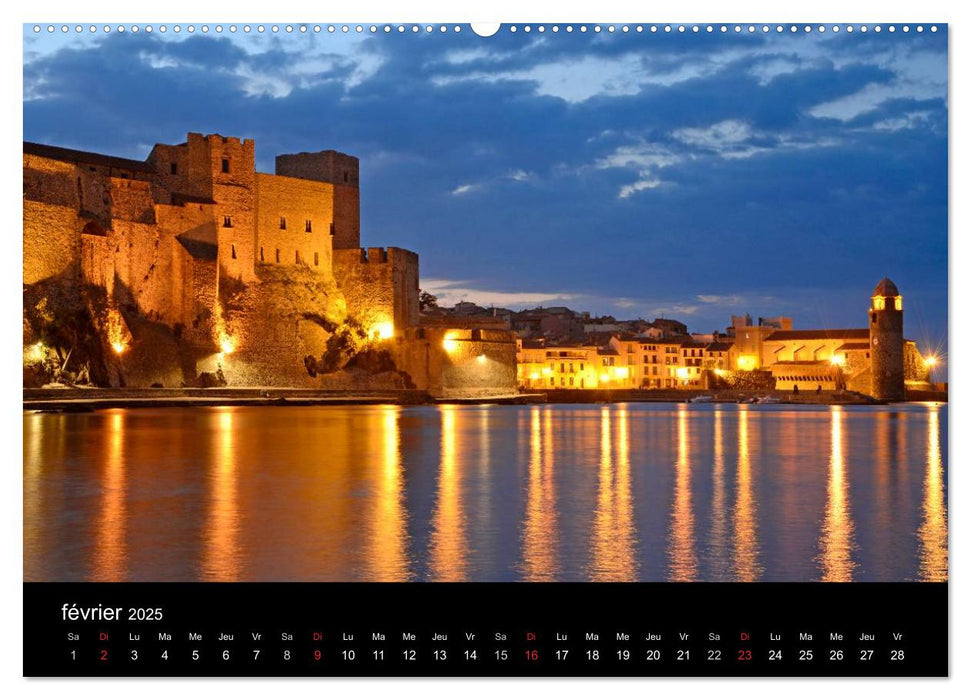 Le port de Collioure (CALVENDO Calendrier supérieur 2025)