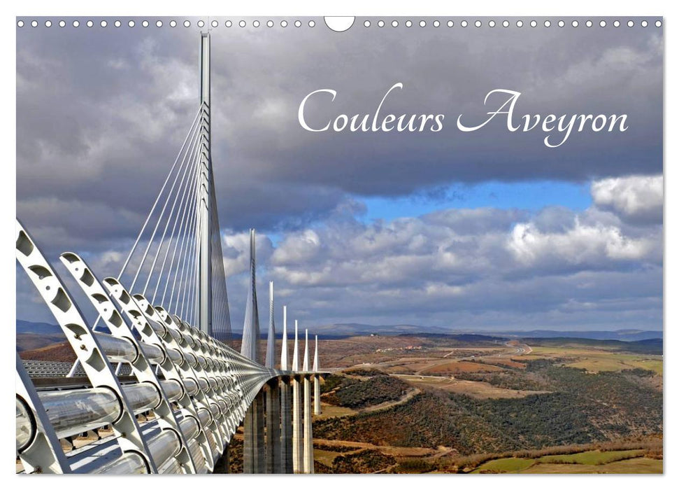 Couleurs Aveyron (CALVENDO Calendrier mensuel 2025)