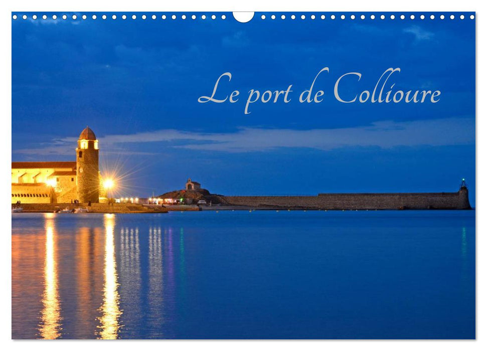 Le port de Collioure (CALVENDO Calendrier mensuel 2025)