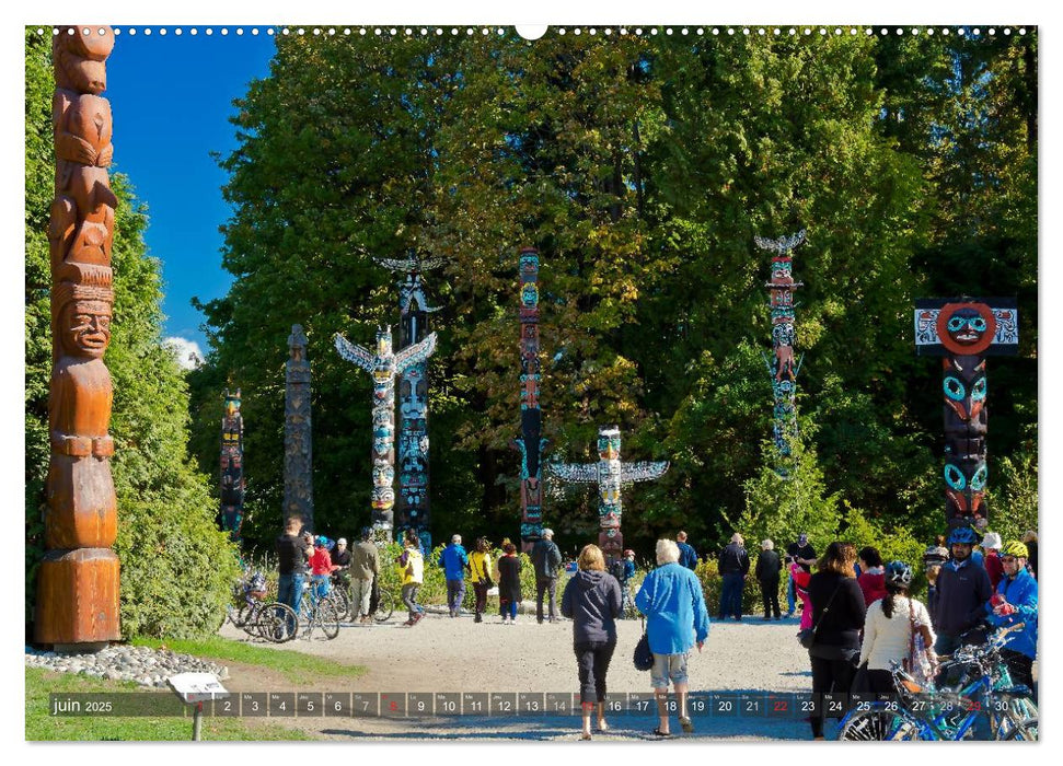 Impressions de Vancouver (CALVENDO Calendrier supérieur 2025)