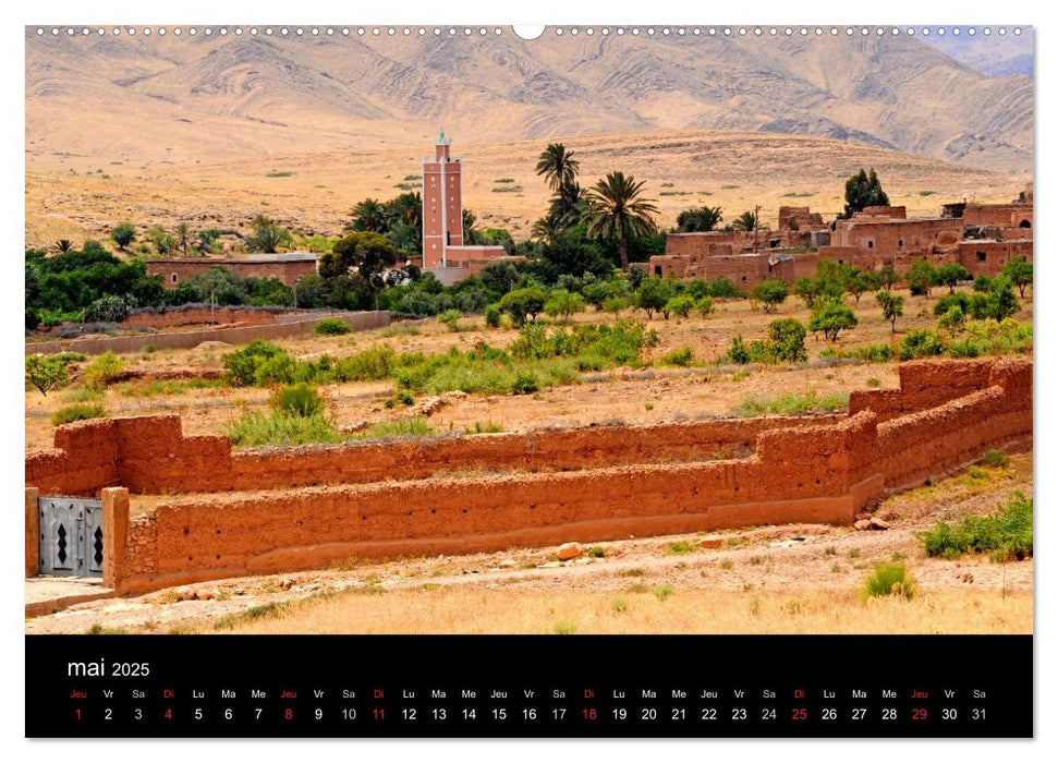 Fugue marocaine (CALVENDO Calendrier supérieur 2025)