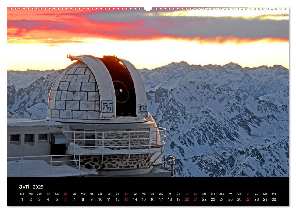 Couleurs Pyrénées (CALVENDO Calendrier supérieur 2025)