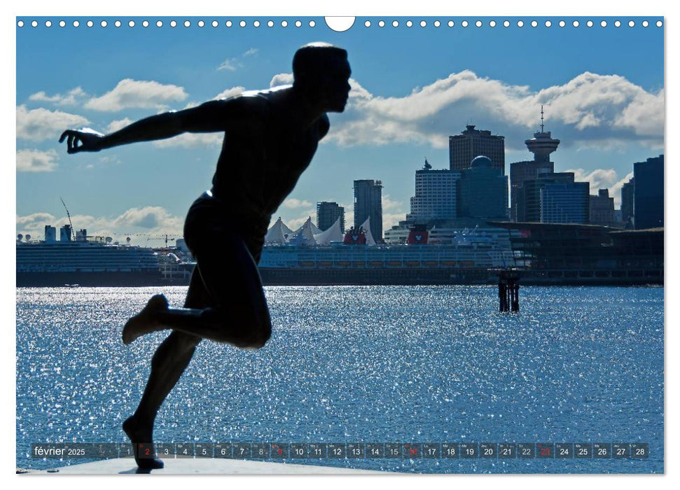 Impressions de Vancouver (CALVENDO Calendrier mensuel 2025)