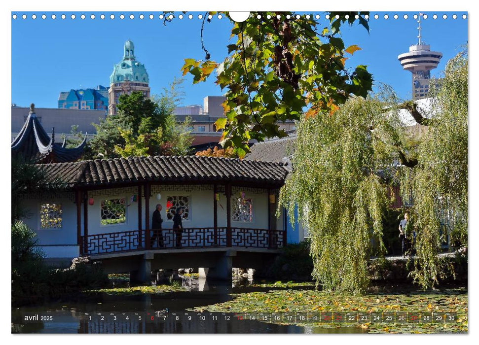 Impressions de Vancouver (CALVENDO Calendrier mensuel 2025)