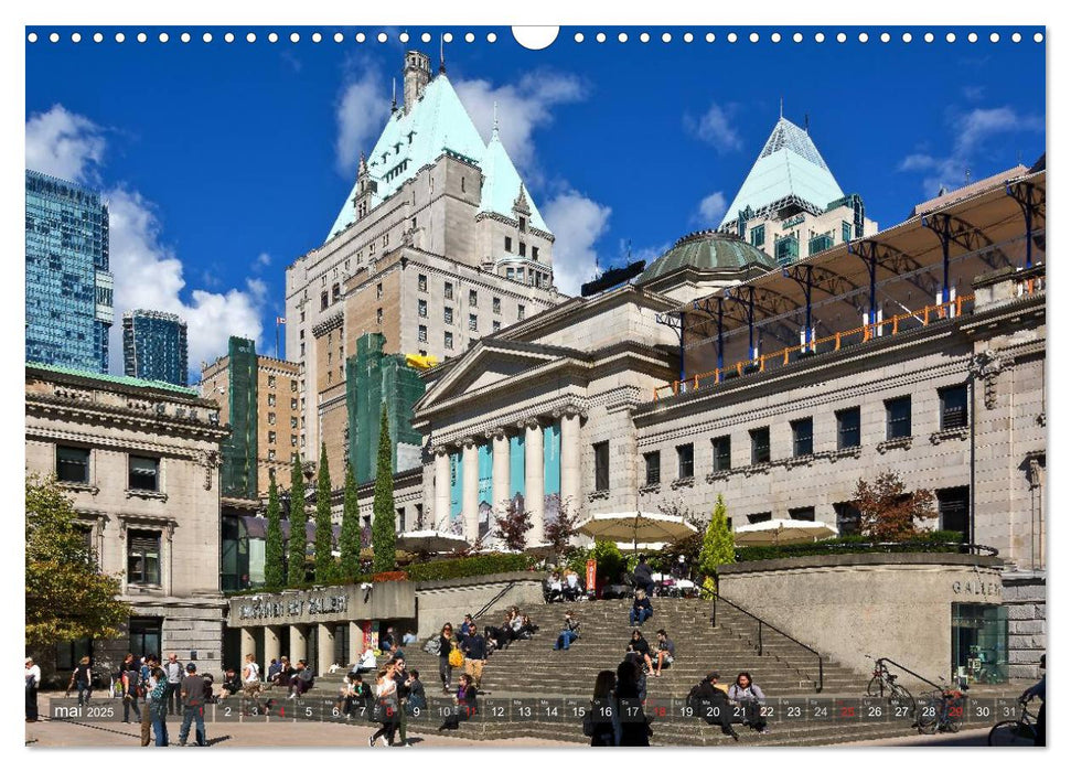 Impressions de Vancouver (CALVENDO Calendrier mensuel 2025)