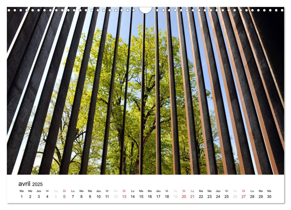 LES LIGNES (CALVENDO Calendrier mensuel 2025)