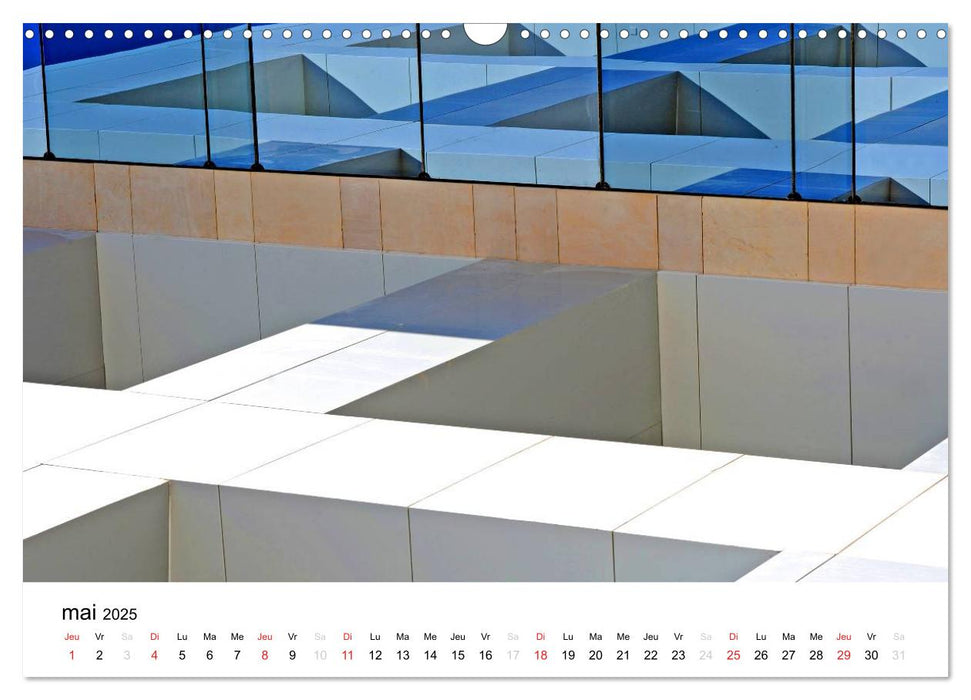 LES LIGNES (CALVENDO Calendrier mensuel 2025)