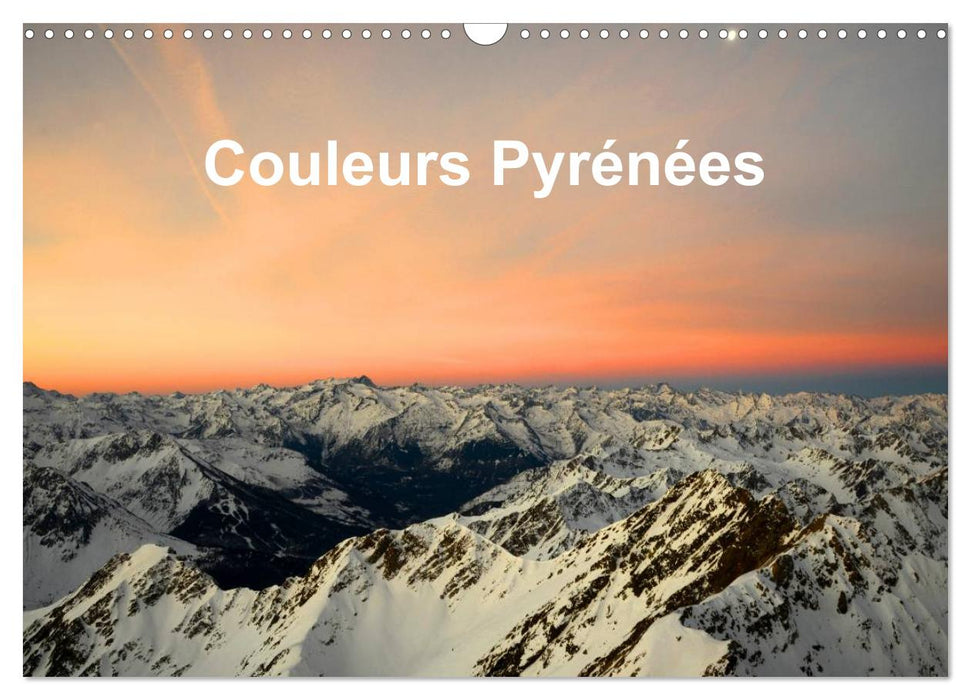 Couleurs Pyrénées (CALVENDO Calendrier mensuel 2025)