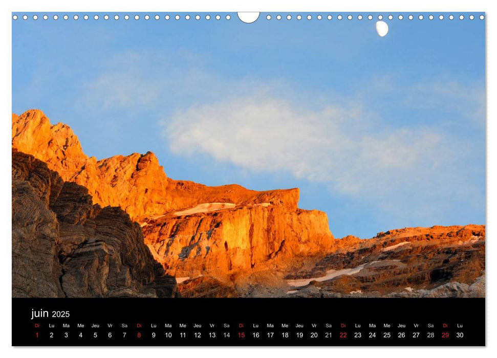 Couleurs Pyrénées (CALVENDO Calendrier mensuel 2025)