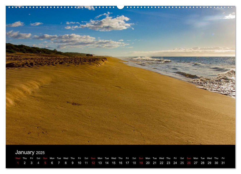 Paradise on Earth HAWAII (CALVENDO Premium-Calendar 2025)