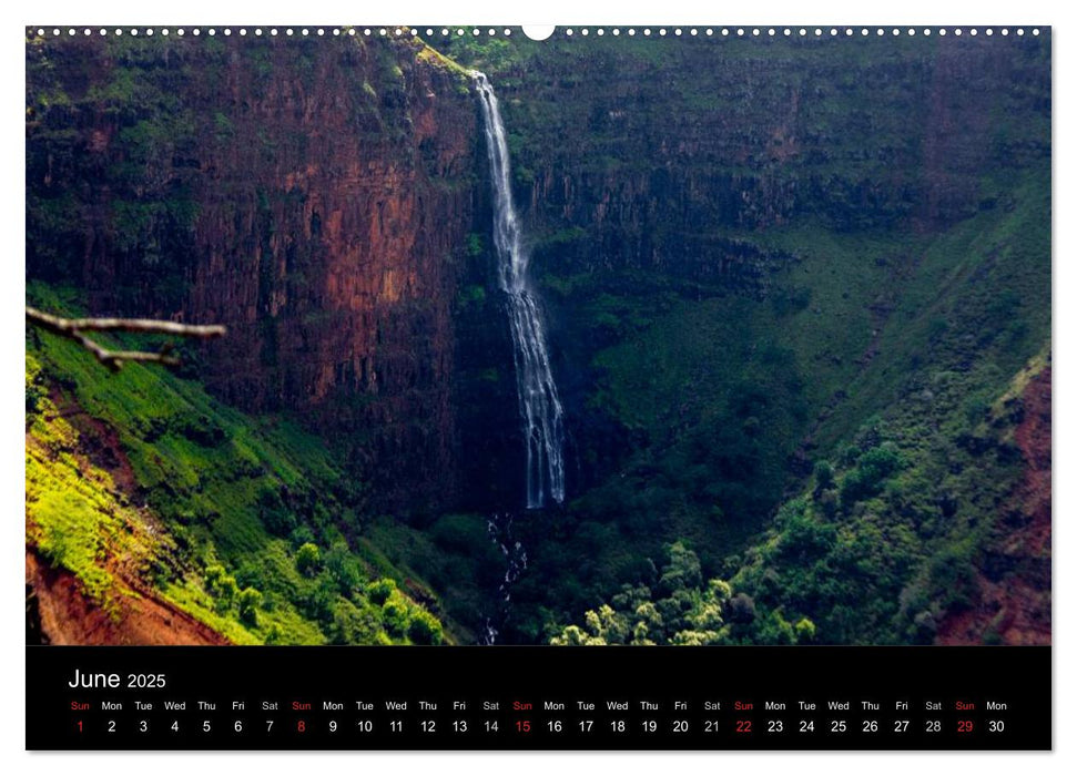 Paradise on Earth HAWAII (CALVENDO Premium-Calendar 2025)