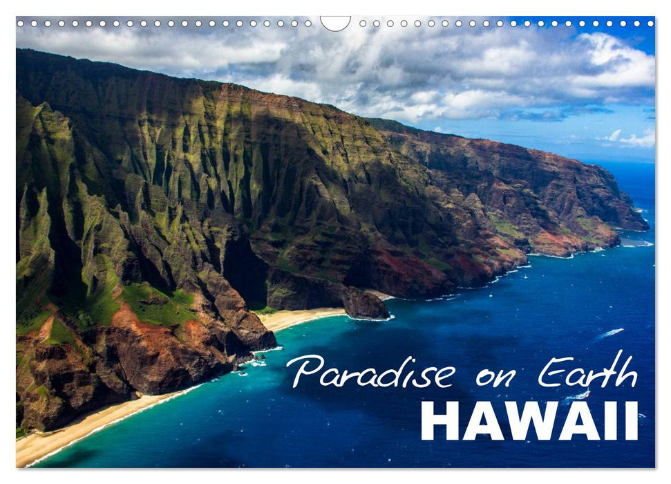 Paradise on Earth HAWAII (CALVENDO Monthly Calendar 2025)