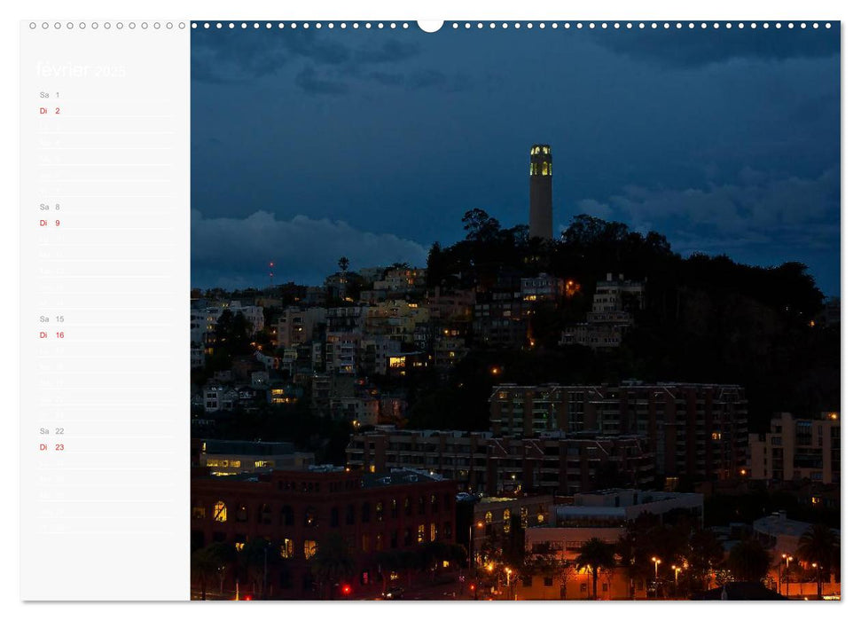 Perspectives de San Francisco (CALVENDO Calendrier supérieur 2025)