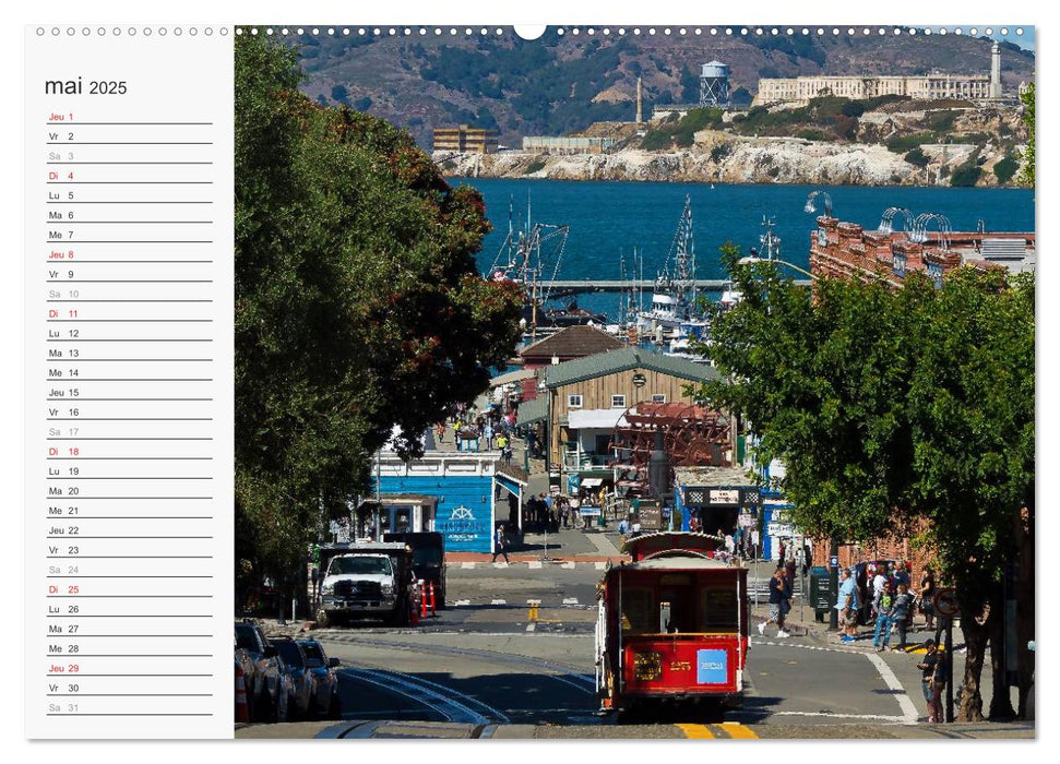 Perspectives de San Francisco (CALVENDO Calendrier supérieur 2025)