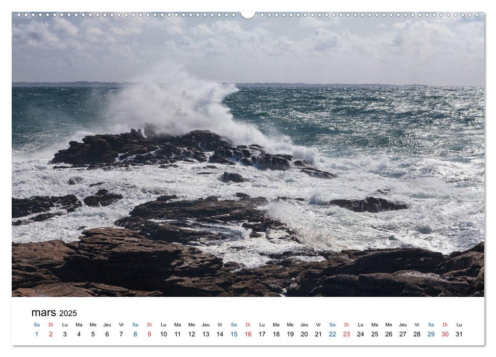 Images de la Côte Sauvage (CALVENDO Calendrier supérieur 2025)